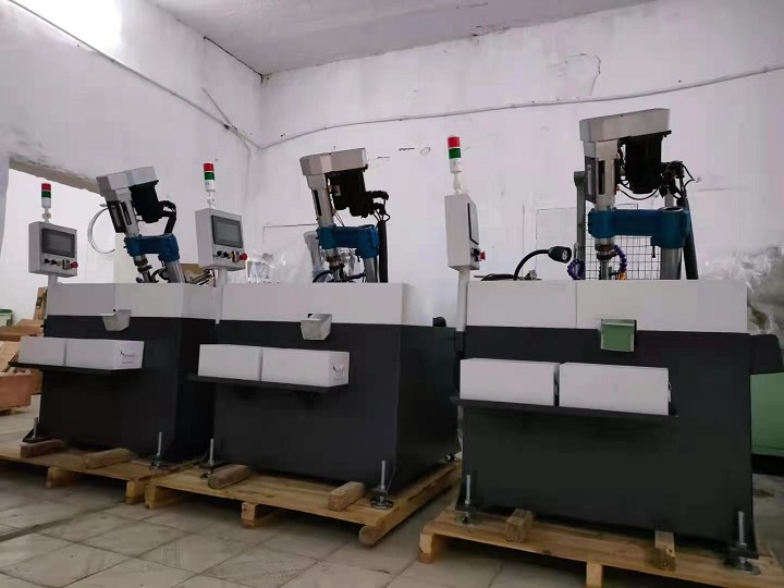 卧式双伺服全自动攻牙机 全自动上下料攻牙机 智能高速攻牙机 攻丝机